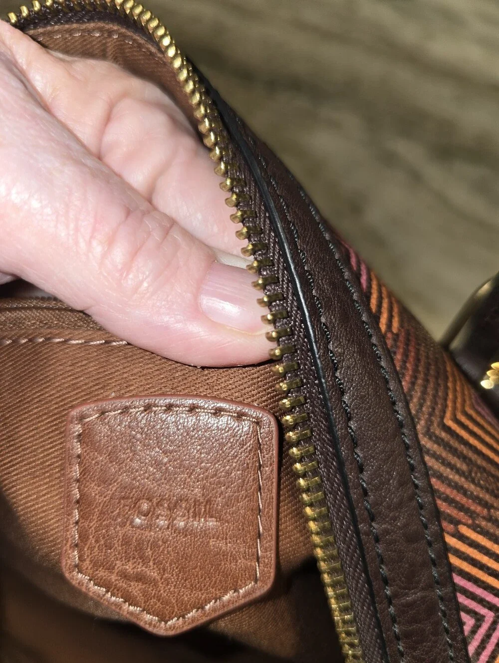 Fossil Carlie Satchel